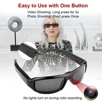 HD 1080P Mini Glasses Camera Portable Outdoor Security Sports DV DVR Video Wearable Recorder Surveillance Camcorder for Driving 2