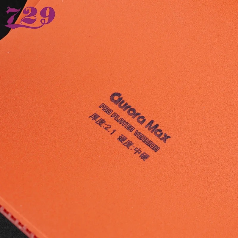 729 Friendship Aurora Max Table Tennis Rubber Non-tacky Ping Pong Rubber For Professional Version