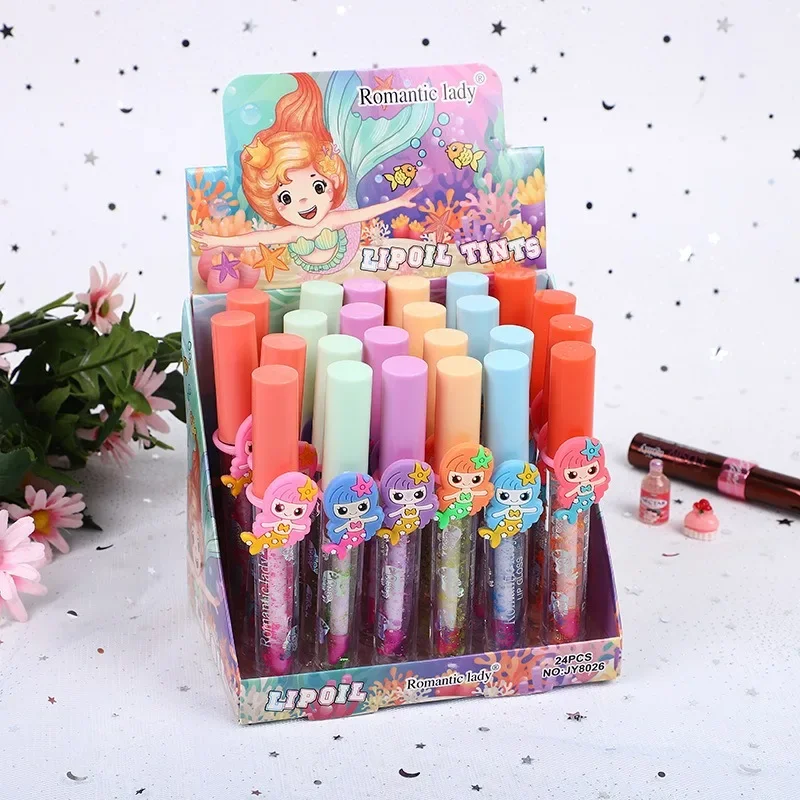 

New Lip Glaze Popular Ring Style Color-changing Lip Oil Moisturizing Anti-drying Lip Glaze Non-stick Liquid Lipstick Wholesale