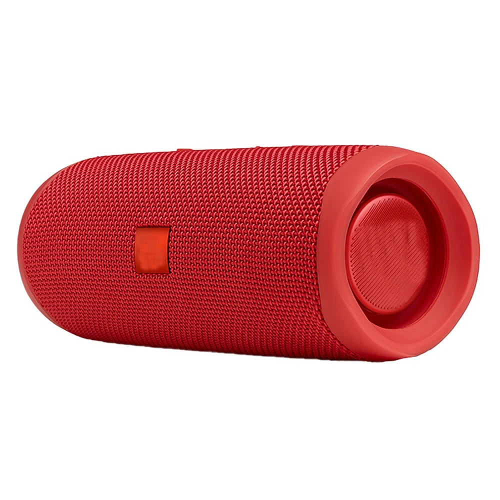 

Red JFlip5 Outdoor Mini Wireless Speaker Outdoor Riding Portable Speaker Waterproof Bass Speaker Desk Decoration