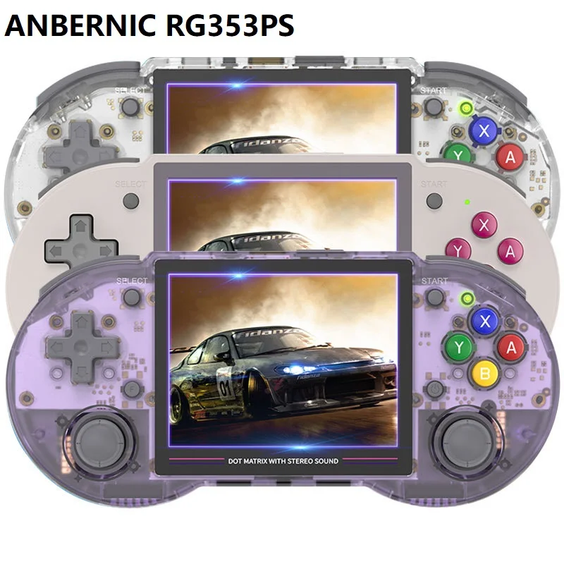 Anbernic rg353ps Retro-Spiele konsole 4000 Spiele psp 3,5 Zoll ips 