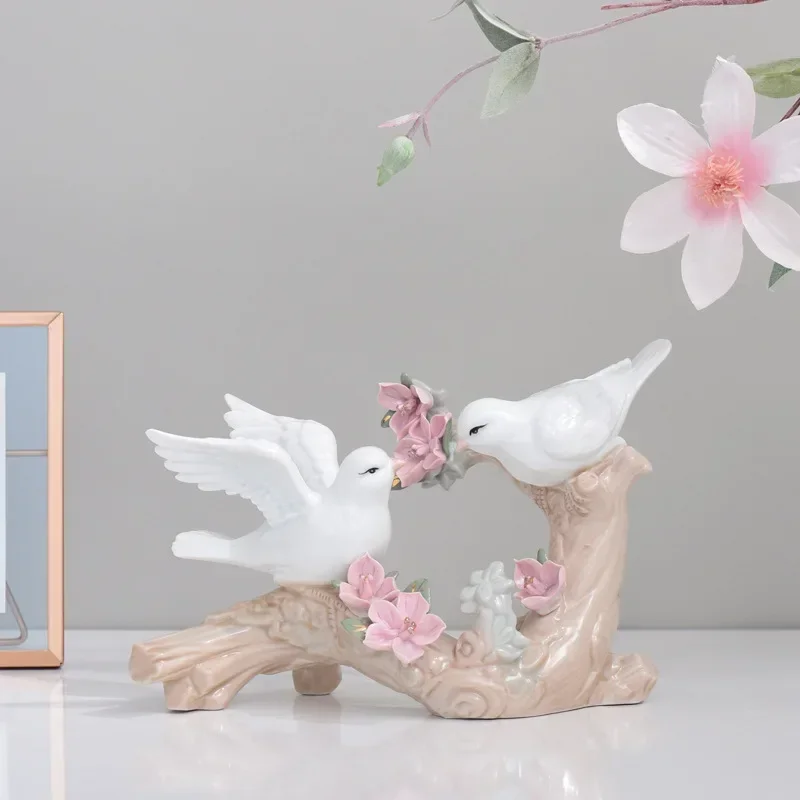 

Modern Ceramic Bird Simple Jewelry Decoration Home Room Decoration Creative Room Ceramic Decoration Decor