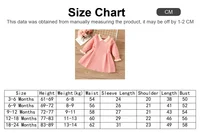 PatPat Sweet Ruffle Edge Baby Girl Dress Set, 1pc, Medium Thickness, Solid Color, Long Sleeve Soft and Comfortable 6