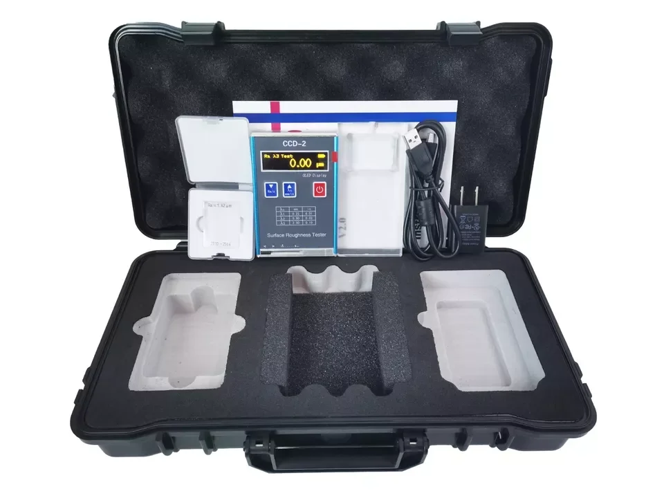 Surface Roughness Gauge Meter Surface Profile Tester Profilometer Ra Rz Rq Rt Temperature -20℃-40℃ Ra 0.05-10.0 Rz 0.1-50&micro;m