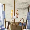 Patio Umbrella Table Tray Adjustable Umbrella Table With Umbrella Hole Pool Umbrella Table Adjustable Outdoor Tray Table For 3
