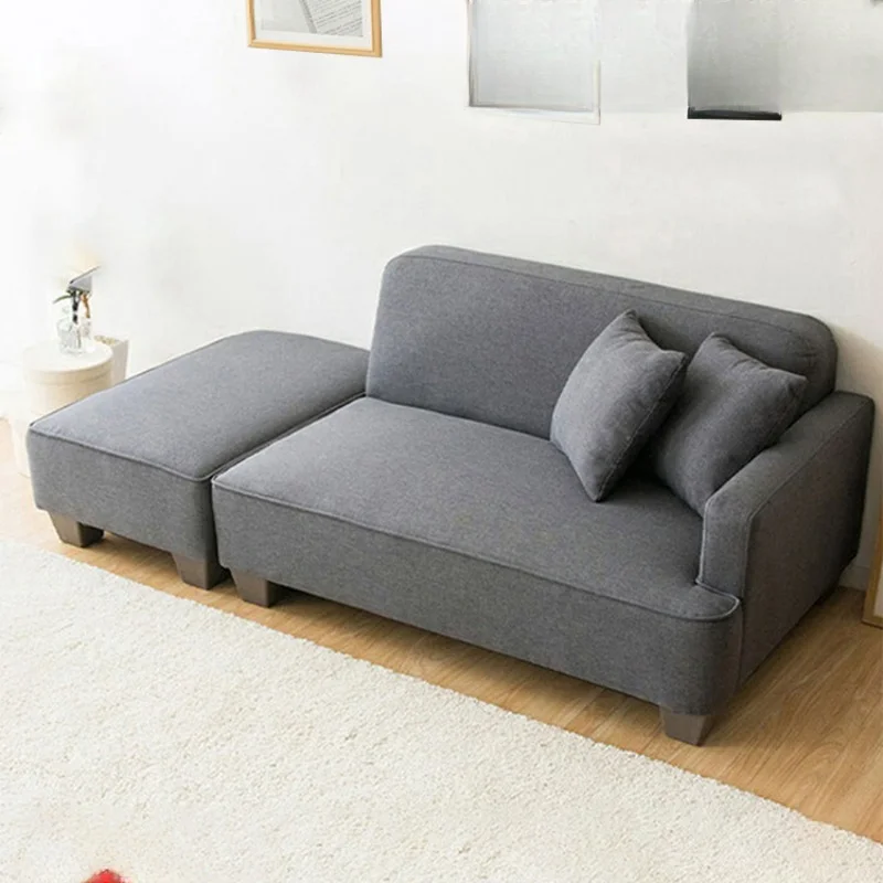 

Japanese Small Fabric Living Room Sofas Set Lazy Modern Recliner Sofa Loveseat Sofa Chair Sofy Do Salonu Home Furniture WK50SF