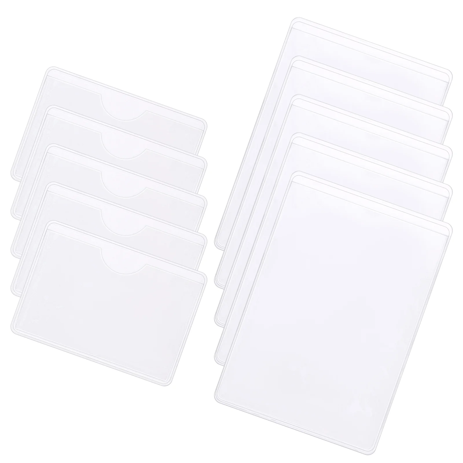 clear adhesive business card sleeves PSA Graded Card Sleeves Perfect Snug Fit for PSA Slabs & More Resealab –  PROGUARD CARDS