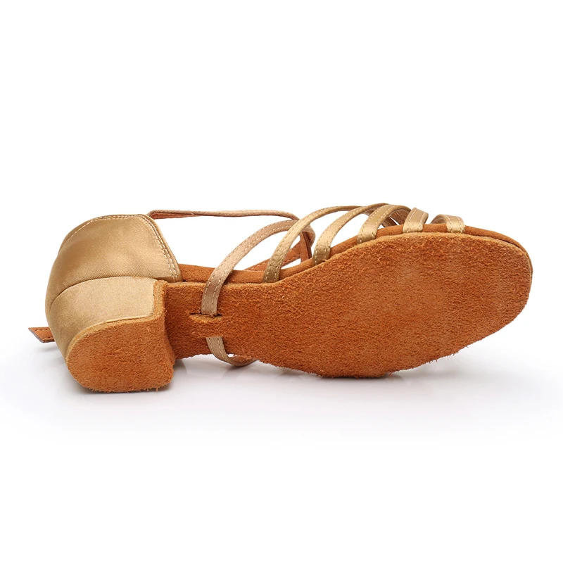 New Girls Ballroom Latin Dance Shoes  Women Children's Dance Shoes Women Professional child/kids/Salsa Practice Shoes Sandal