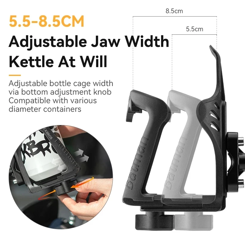 ROCKBROS Bike Water Bottle Holder Universal Support Cup Bracket Scratch Resistant Electric Bicycle Motorcycle Drink Cage bicycle water bottle cage bicycle bottle holder water bottle holder