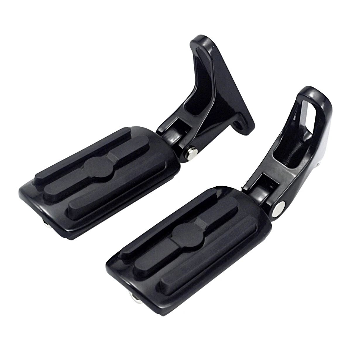 Motorcycle Footrests Rear Passenger Foot Pegs Motorcycles Footrest Mount Pedal For Harley Touring CVO Street Electra Glide FLHX Road King FLHR 93-24