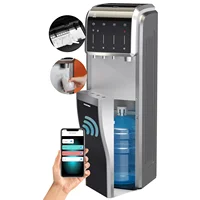 5-in-1 Water Cooler with Ice Maker, Water Dispenser for 5 Gallon Bottle, Bottom Loading, Hot/Cold Water Dispenser Built-in Bulle 1