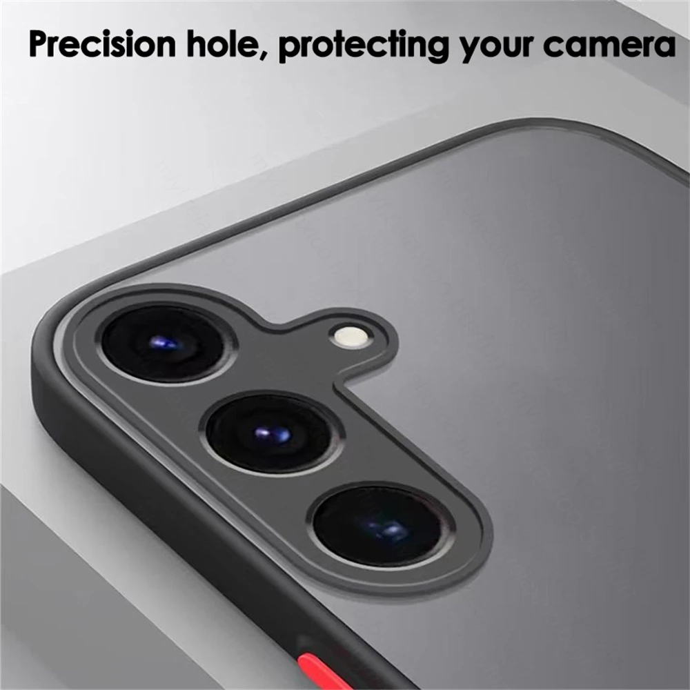 Phone Case Phone Protector Cover Shockproof Armor Case Soft TPU Bumper Clear Hard PC Cover For Samsung Galaxy S24 FE 5G