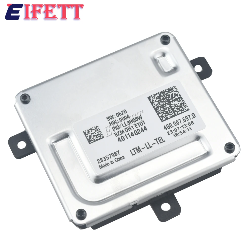 자동차 액세서리 4G 0907397 P LED 헤드라이트 DRL 밸러스트 LTM-LL-TFL 주간 주행 4G 0907697 D 모듈 28519748 A6 A3 4G의 경우 0907397 R