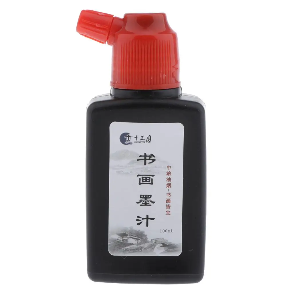 Sumi Ink Bottle Artisit Chinese Calligraphy Drawing Brushes Sumi Ink Bottle Artisit Chinese Calligraphy Drawing Brushes