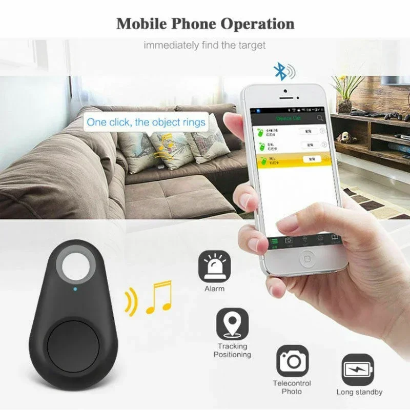 GPS Locator Mini GPS Tracker Bluetooth 5.0 Anti-Lost Device For Pet Kids Bag Wallet Tracking IOS/ Android Smart Finder Locator Accessories