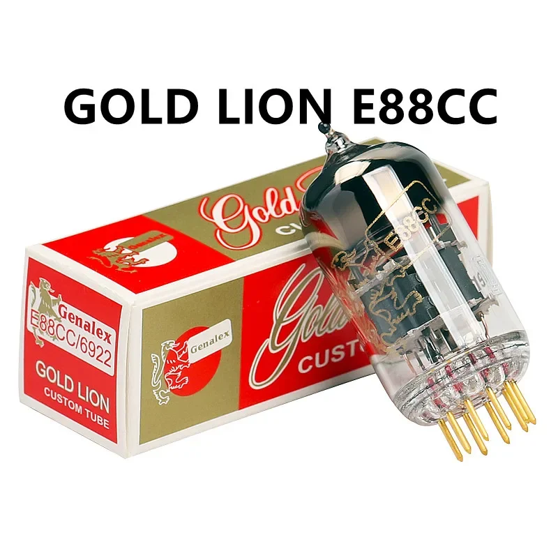 

Vacuum Tube GOLD LION E88CC 6922 ECC88 6DJ8 Factory Test And Match