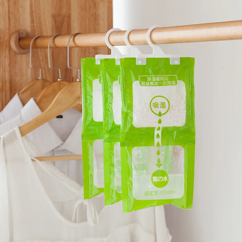 Hanging Moisture Absorbers Fragrance Free Humidity Packs Closet Dehumidifiers Moisture absorbing Bags Wardrobe