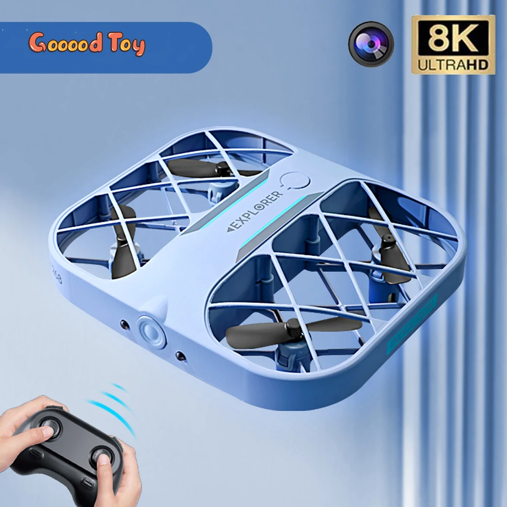 Jjrc H107 Mini Ufo Drone Dron Quadcopter Con Fotocamera 8K 4K Hd App Wifi Fpv Droni Trasmissione In Tempo Reale Pocket Plane Toy Boy