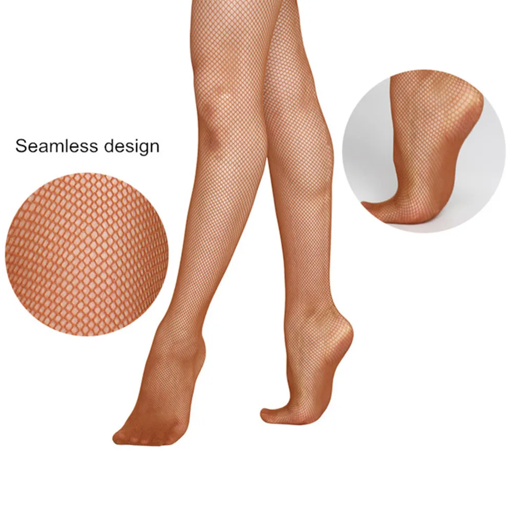 

Wholesale Women Latin Dance Accessories Fishnet Tights Soft Pantyhose Anti-slip Slim Stockings Mesh Lingerie