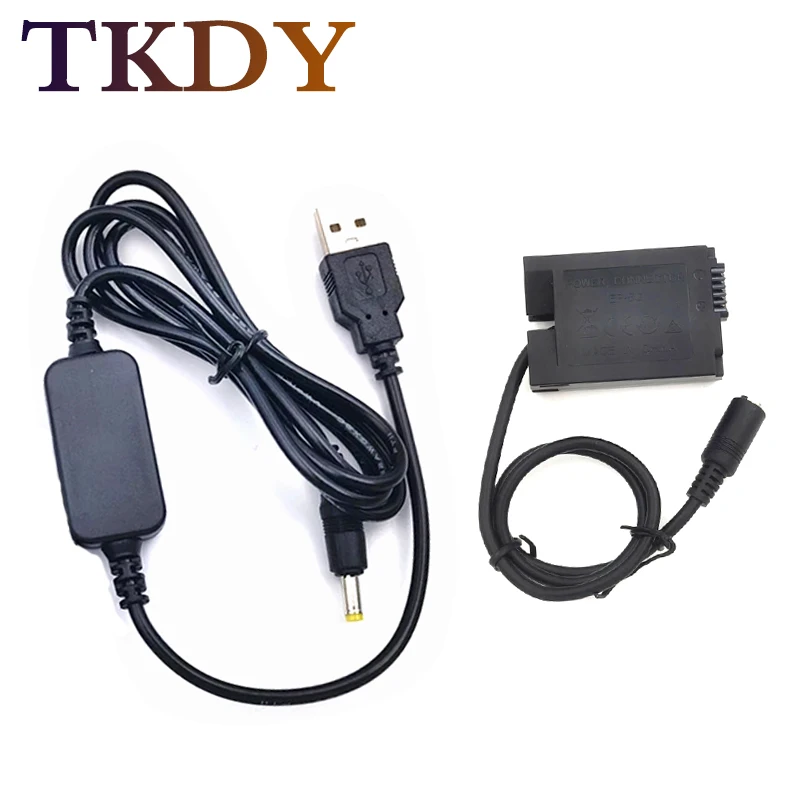 Ep-5G Dc Accoppiatore En-El25 Batteria Fittizia + Cavo Usb Power Bank Per Fotocamere Nikon Z50 Zfc