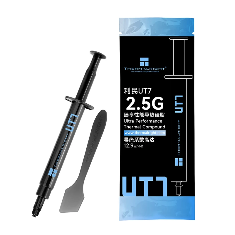 Thermalright UT7 8,5g/6,5g/4,5g/2,5g Hochleistungs-CPU/GPU-Wärmeleitpaste 12,9 W/M-K Wärmeleitfähigkeit