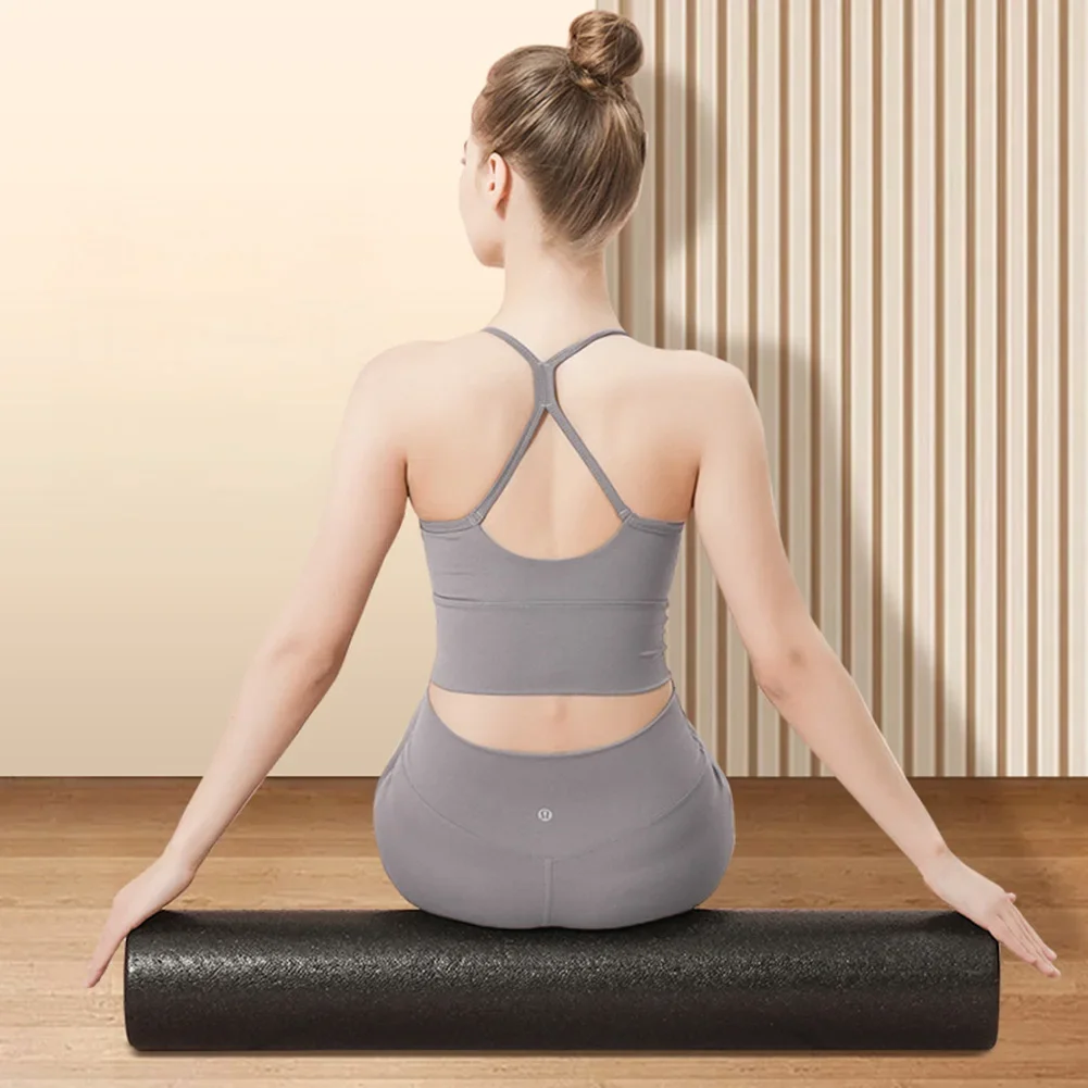 1Pc EPP Yoga Foam Roller Fitness Portable Pilates Body Exercises Gym for Leg/Arm/Back/Feet Pain Self-Myofascial Treatment Tool