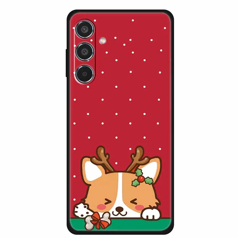 Festive Holiday Soft Silicone TPU Phone Case - Christmas Edition