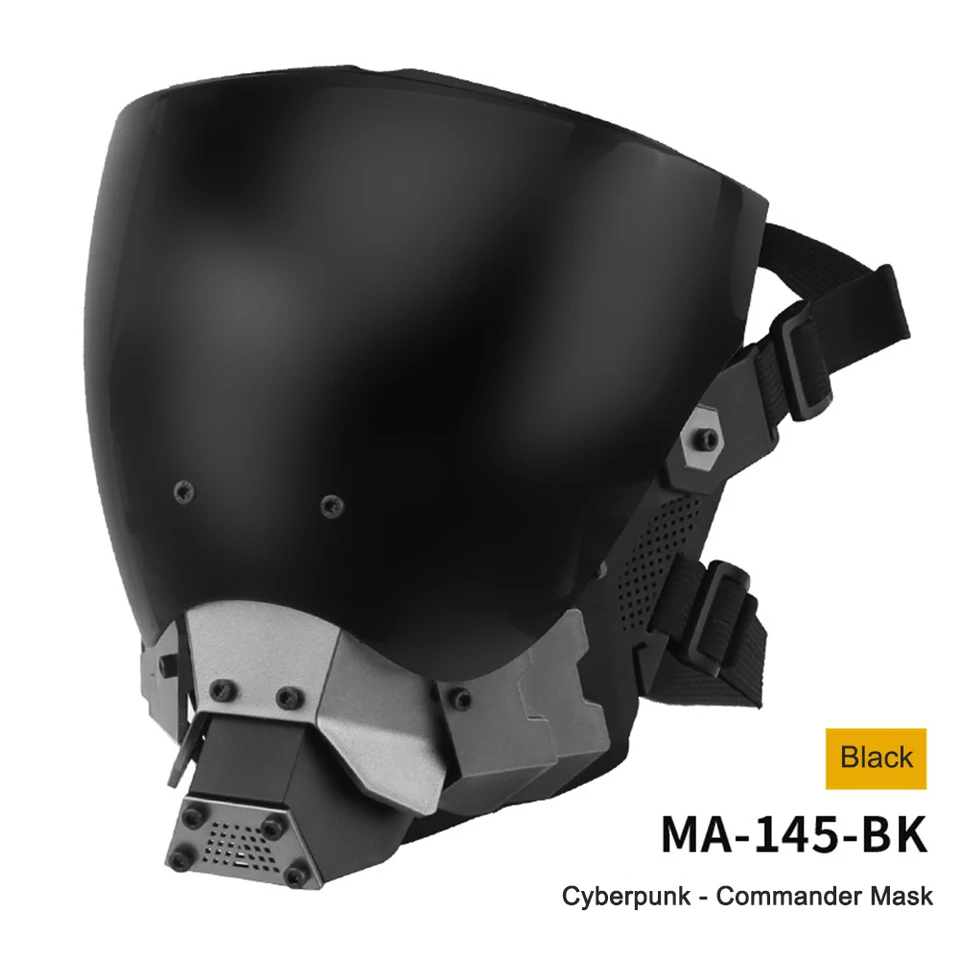 Cyberpunk Tactical Full Face Paintball Mask
