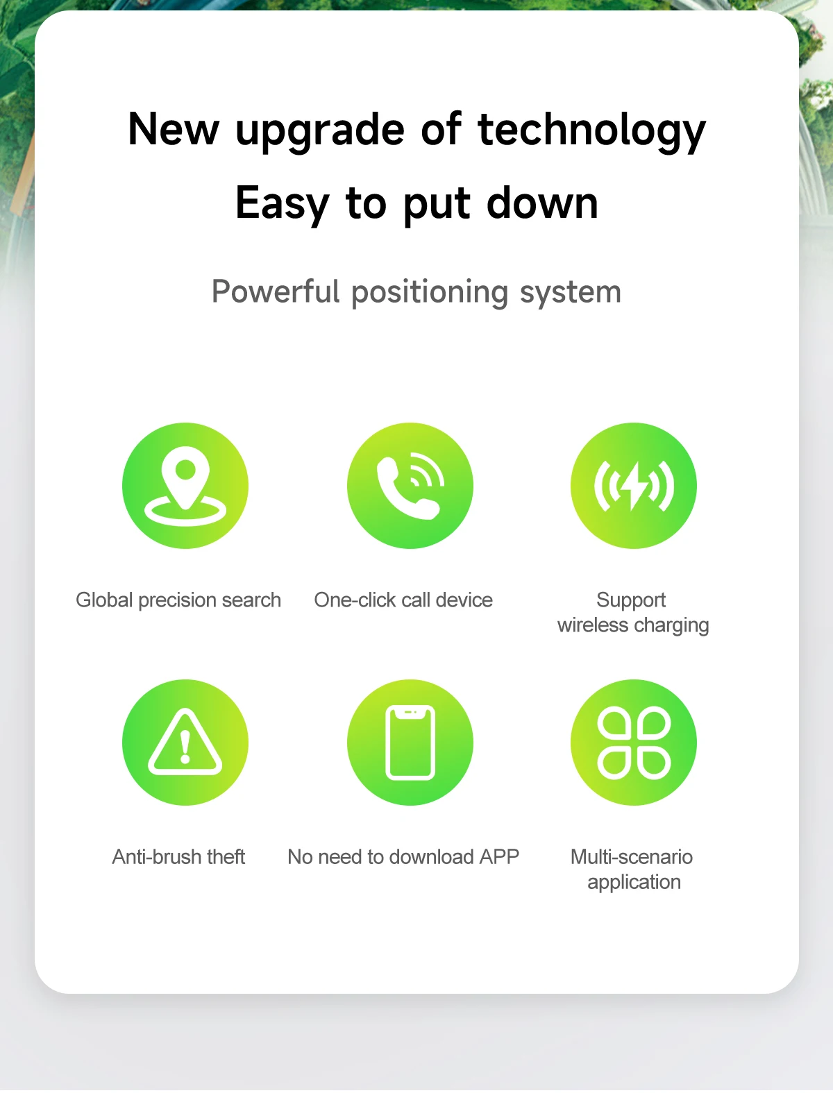 Smart Tracking Card Item Anti-loss Finder Wallet Tracker Card Wireless Charging Tracking Location Work With Apple Find My App 2
