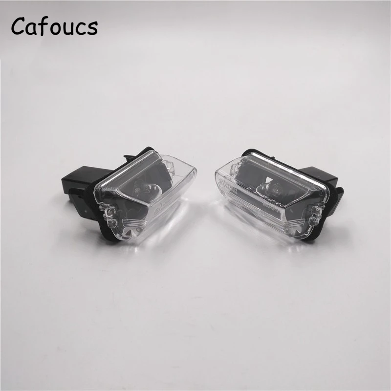 Cafoucs Car Rear License Plate Lights For Toyota Verso Ez Yaris Levin