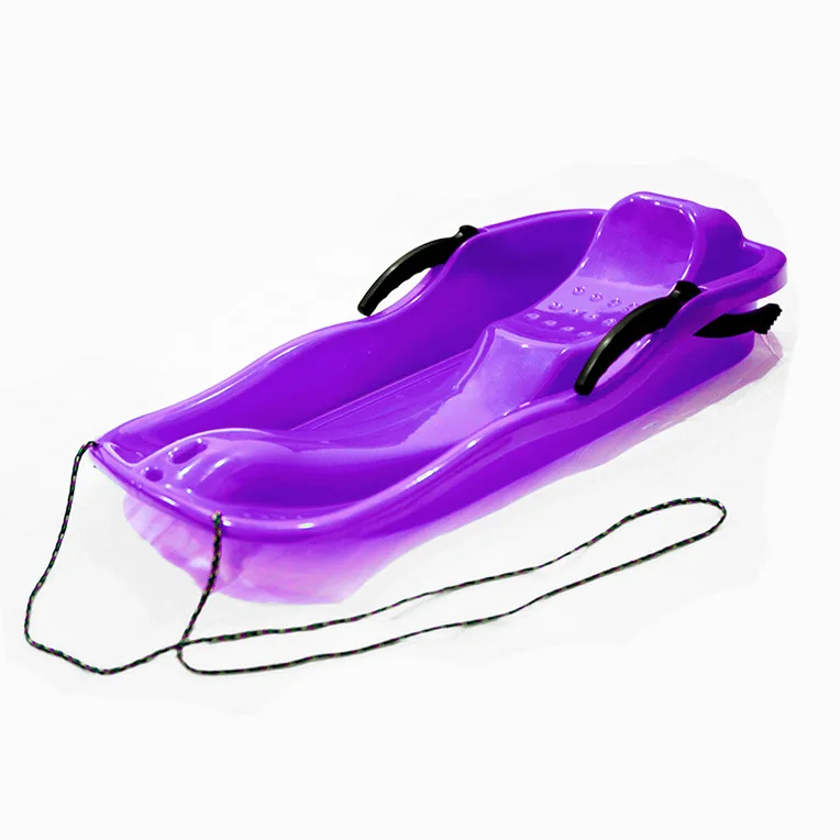 Top Hot Winter Outdoor Sport Thicken Kids Adult Snow Sledge Sleigh Outdoor Grass Plastic Boards Sand Slider Snow Luge Ski Board