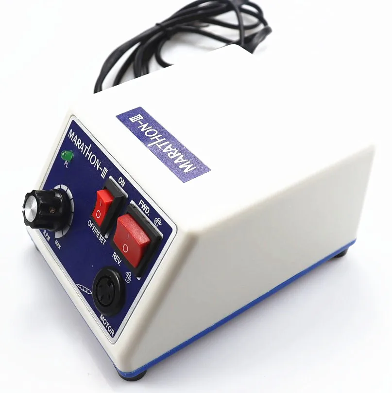 STRONG 210 Dental Lab MARATHON Micromotor Machine N3 + PRO  45000RPM handpiece Straight Contra Angle Handpiece 3