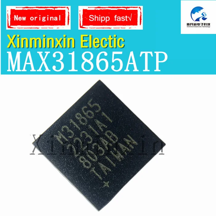 

10/PCS/lot MAX31865ATP M31865 MAX31865 MAX31865ATP+T QFN20 IC chip New Original