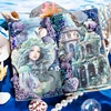 Yoofun 30pcs Underwater Fantasy Vintage Mermaid Collage Decor Material Paper Creative DIY Junk Journal Stationery Papers 5