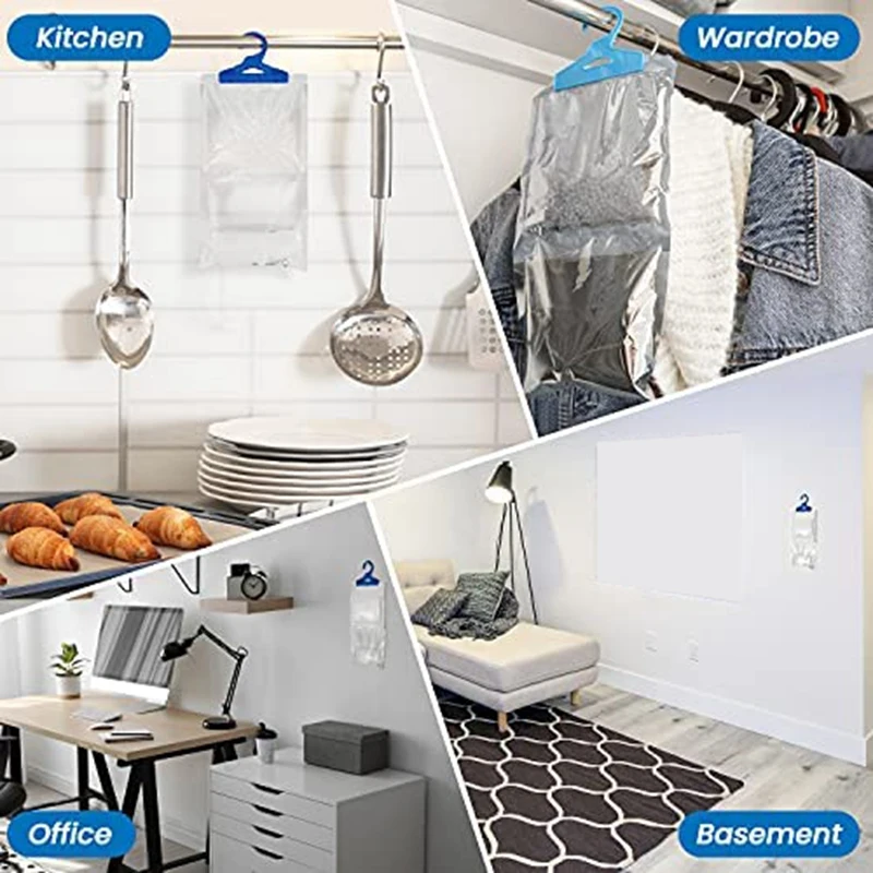 Hot SV-Wardrobe Moisture Absorber 20 Pack Hanging Dehumidifier Against Moisture Anti-Mould
