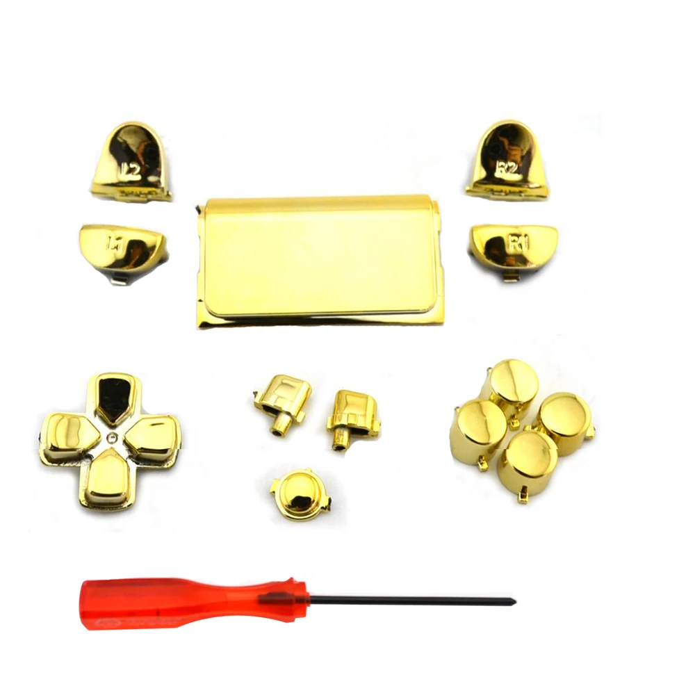 Lucido Per Joystick Controller Wireless Ps4 Pulsanti Dpad R1/L1/R2/L2 Pulsanti Completi Per Ps4 Dualshock 4