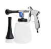 Car Interior Cleaning Gun Portable Dust Blowing Machine Hign Wind Speed Tornado Finger Pull Air Blowing Gun With Brush 5