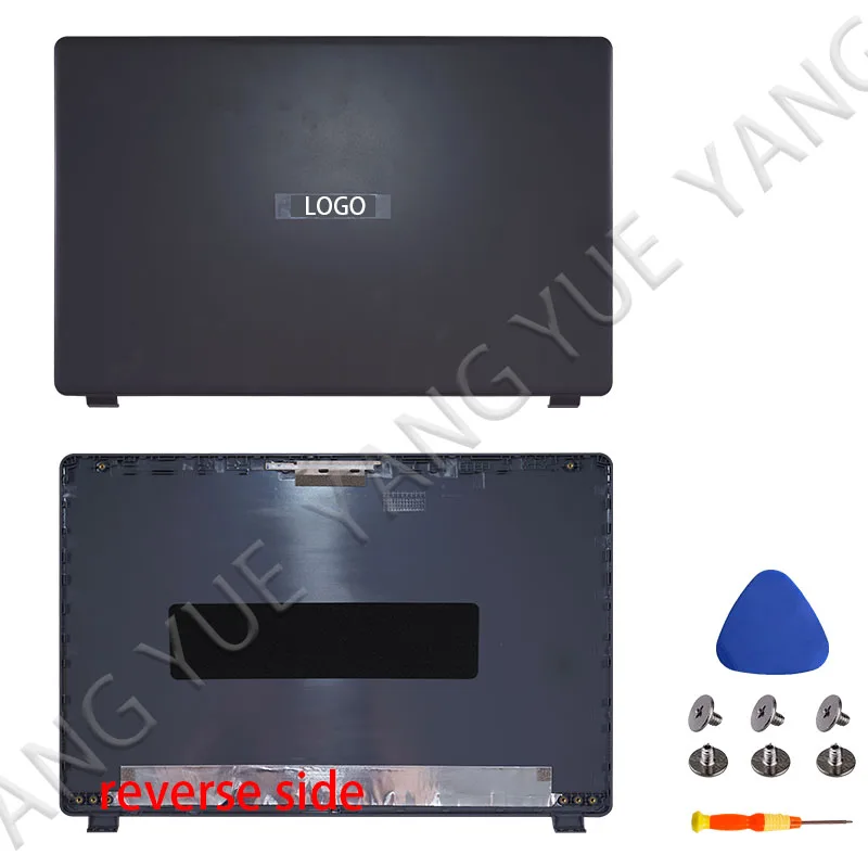 새로운 Acer Aspire 3 A315-42 A315-42G A315-54 A315-54K A315-56 N19C1 후면 덮개 상단 LCD 뒷면 덮개/하단/경첩 덮개 교체