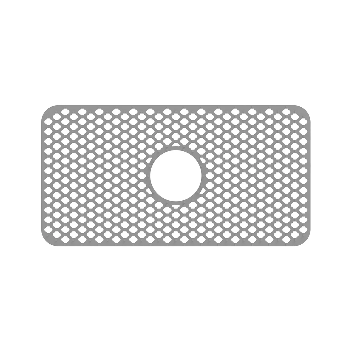 

Kitchen Cutout Sink Mat Non- Sink Mat Silicone Sink Protector for Kitchen Sink Heat Resistant Kitchen Sink Mat