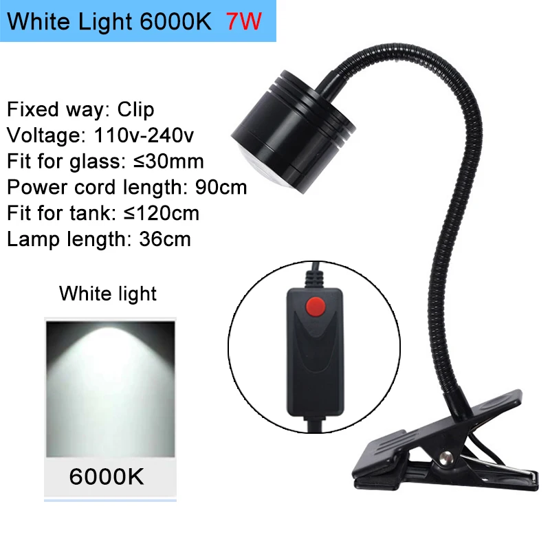 6000K 7w clip