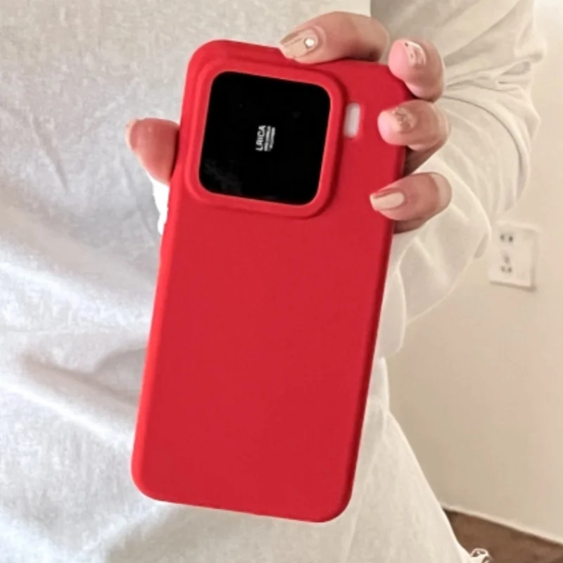 Luxury Liquid Silicone Shockproof Protective Candy Phone Case