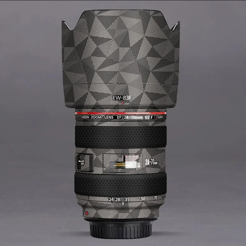For Canon EF 24-70mm F2.8L USM Decal Skin Vinyl Wrap Film Camera Lens Body Protective Sticker Coat EF 24-70 2.8 F2.8 F/2.8 L
