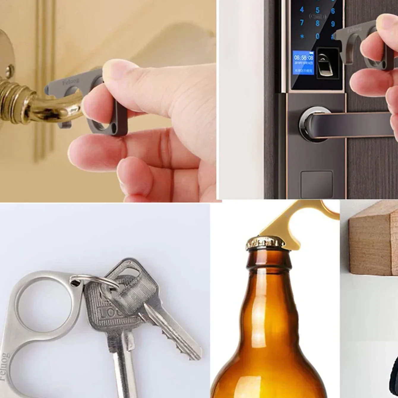 1pc Multifunction Contactless Random Door Opener