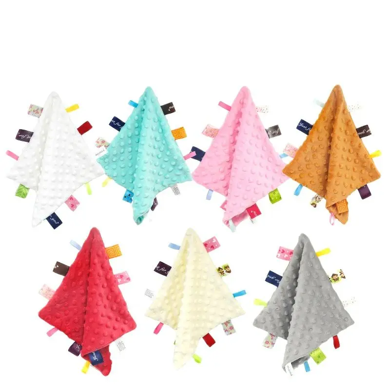

Baby Saliva Towel Sleep Comfort Towel Velvet Handkerchief Soft Absorbent Newborn Baby Bite Towel Face Wash Small Square Towel