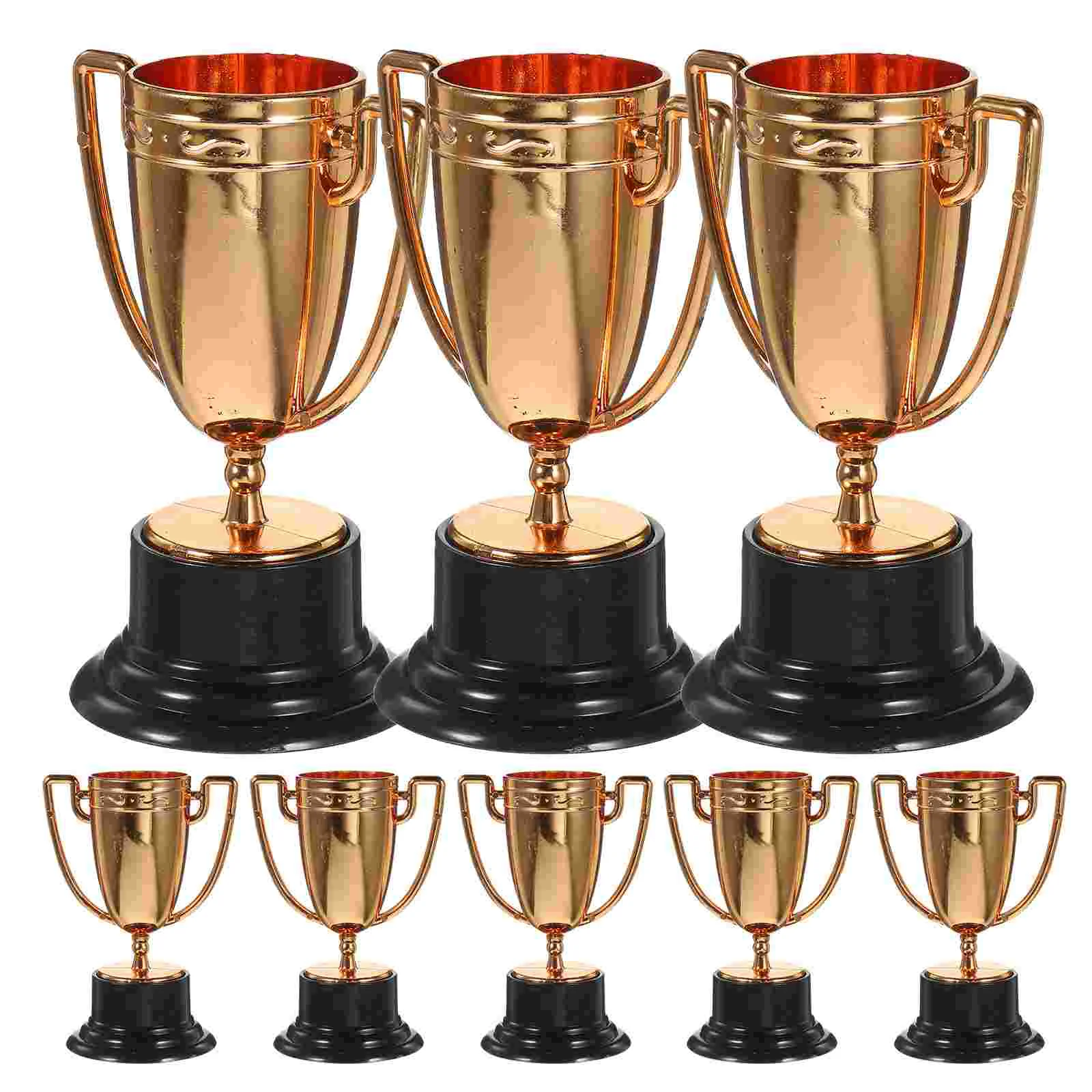 

10 Pcs Mini Trophy Award Trophies Adult Toy Aldult Cup Game Awards Soccer for Kids Plastic Child Toys