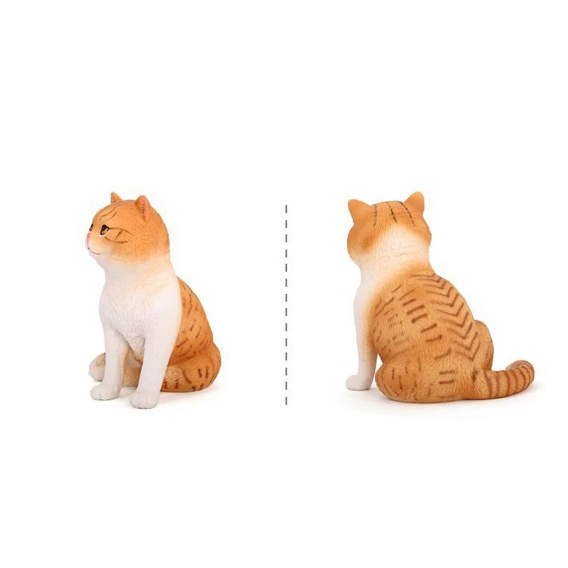 Realistisches britisches Kurzhaar-Katzenmodell, Zuhause, Haustier, britisches Blues, Kätzchen, Ornament, Desktop-Dekoration – Detail 7