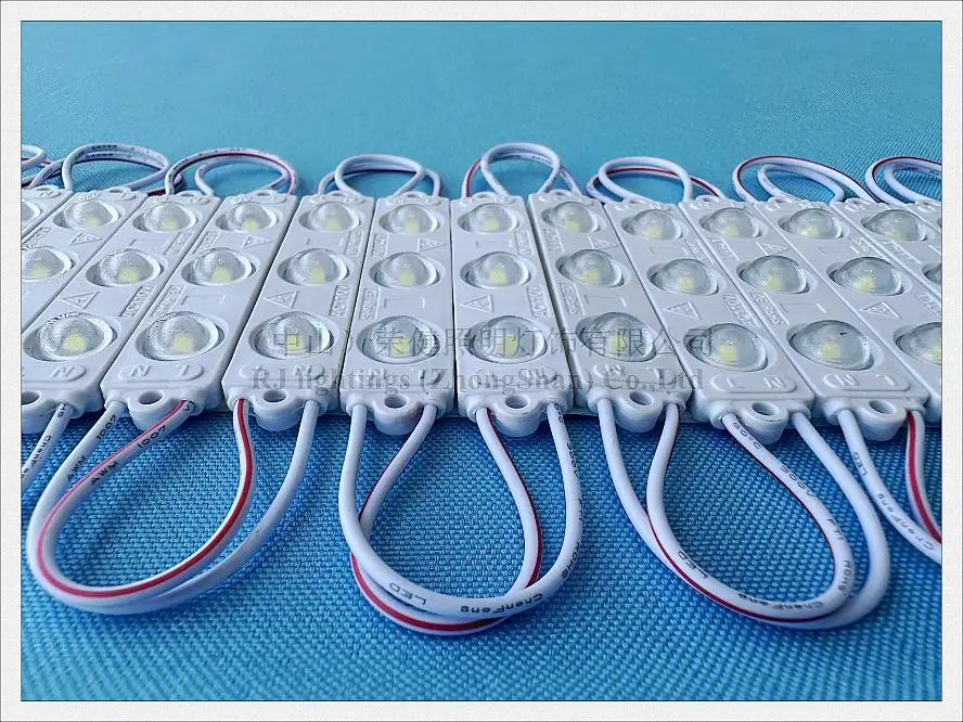 220V 110V LED Light Module for Sign 1.8W SMD 3030 3 led IP65 76mm*15mm Super Bright Each Module can Cut no Need of Transformer
