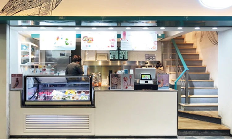 Prosky Commercial Used Convenience Store Cake Gelato Ice Cream Display Refrigerator Equipment - Image 6