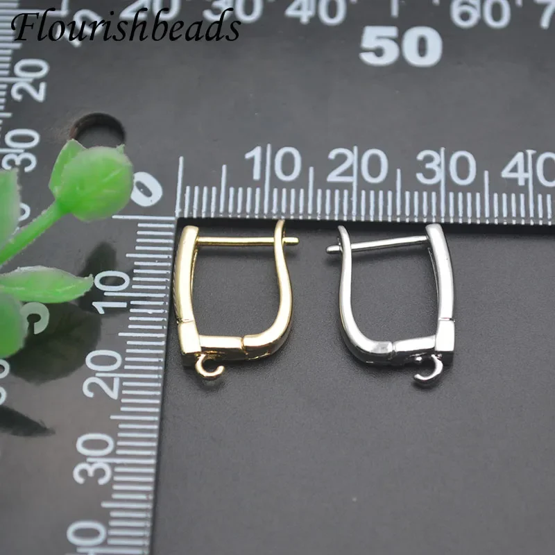 Gun Metal Plated Plated Fish Hook Earring Hooks 15x15mm (50)