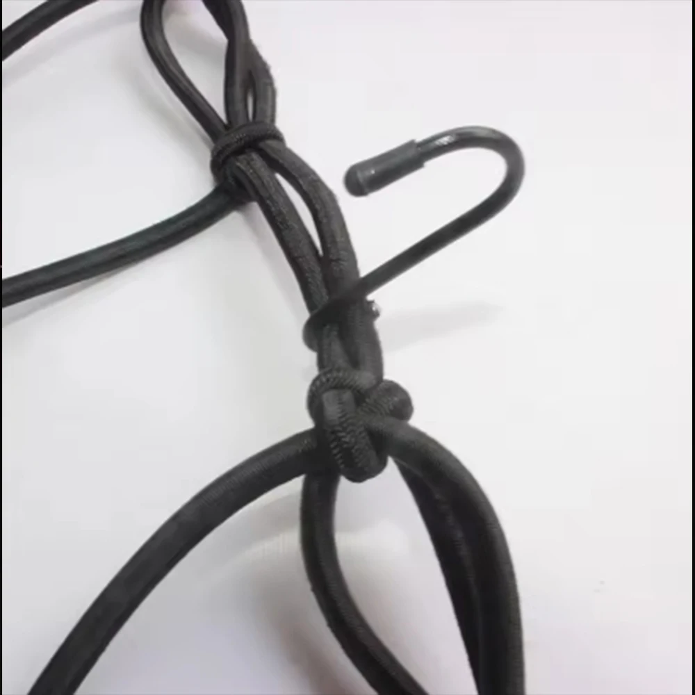 40x40cm motorcycle 6-hook elastic reflective bungee net motorcycle storage helmet vest luggage net accessories